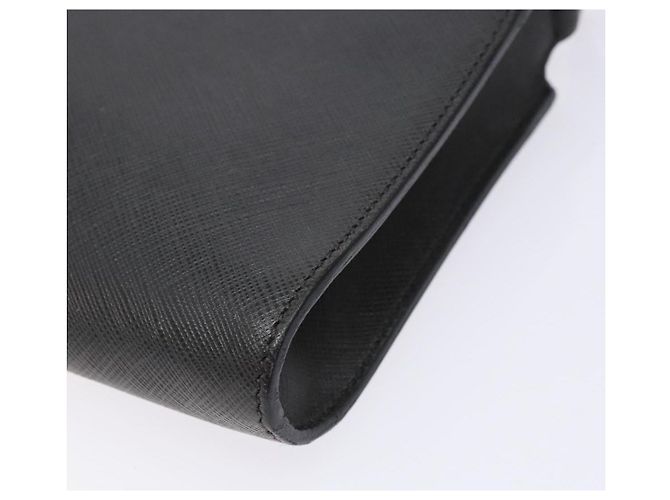 Borsa a Spalla Gancini in Pelle Grigia Argento Auth BA4441 di Salvatore Ferragamo - vista 9