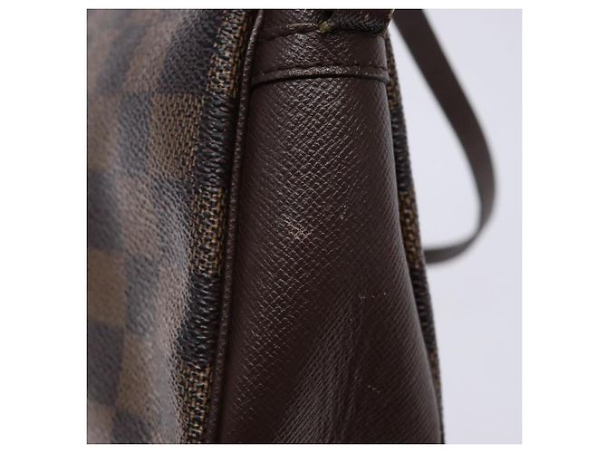 LOUIS VUITTON Pochette per il Trucco Damier Ebene N51982 LV Auth 136912 - vista 10