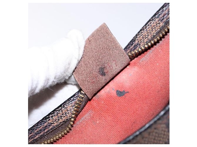 LOUIS VUITTON Pochette per il Trucco Damier Ebene N51982 LV Auth 136912 - vista 12