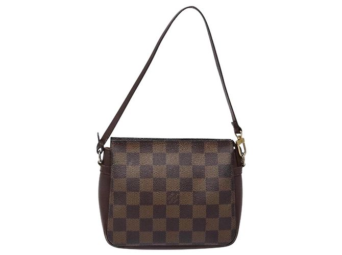 LOUIS VUITTON Pochette per il Trucco Damier Ebene N51982 LV Auth 136912 - vista 13