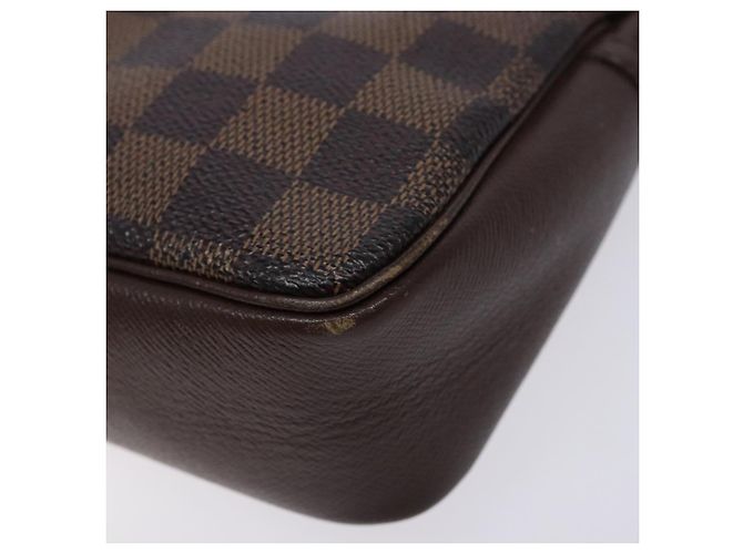 LOUIS VUITTON Pochette per il Trucco Damier Ebene N51982 LV Auth 136912 - vista 15