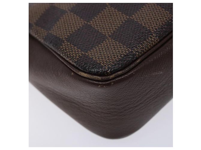 LOUIS VUITTON Pochette per il Trucco Damier Ebene N51982 LV Auth 136912 - vista 16