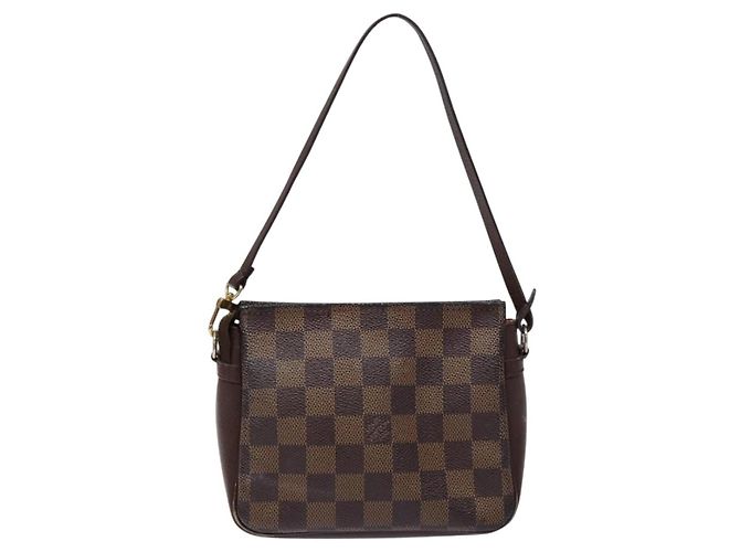 LOUIS VUITTON Pochette per il Trucco Damier Ebene N51982 LV Auth 136912 - vista 2