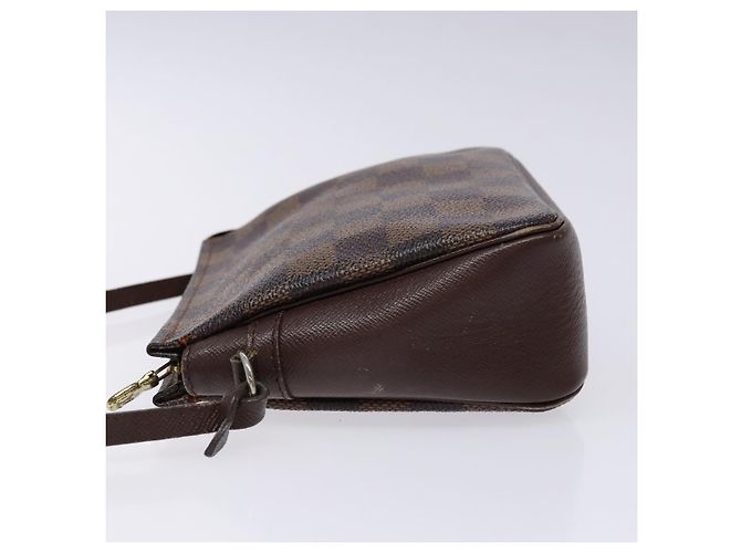 LOUIS VUITTON Pochette per il Trucco Damier Ebene N51982 LV Auth 136912 - vista 4