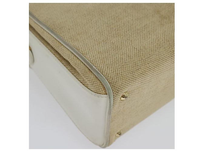 Borsa a Spalla BALLY in Tela Beige Oro Auth BA4285 D'oro - vista 15