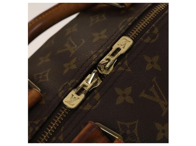 LOUIS VUITTON Borsa Boston Monogram Keepall 55 M41424 LV Auth 136180 Monogramma - vista 10