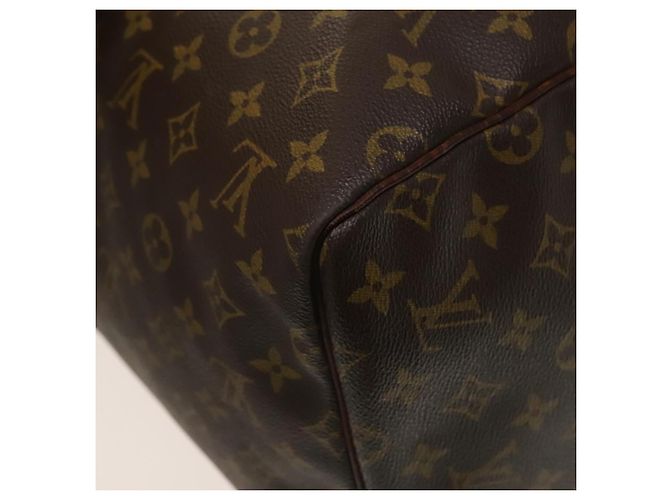LOUIS VUITTON Borsa Boston Monogram Keepall 55 M41424 LV Auth 136180 Monogramma - vista 15