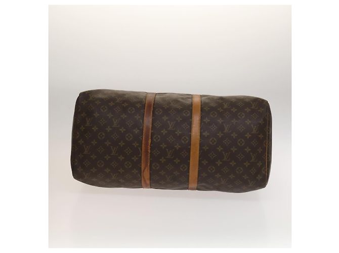 LOUIS VUITTON Borsa Boston Monogram Keepall 55 M41424 LV Auth 136180 Monogramma - vista 5