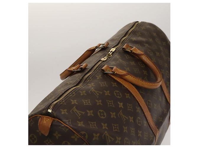 LOUIS VUITTON Borsa Boston Monogram Keepall 55 M41424 LV Auth 136180 Monogramma - vista 6