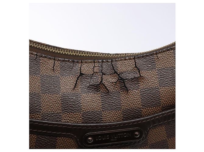 LOUIS VUITTON Borsa a Spalla Bloomsbury PM Damier Ebene N42251 LV Auth 135600 - vista 9