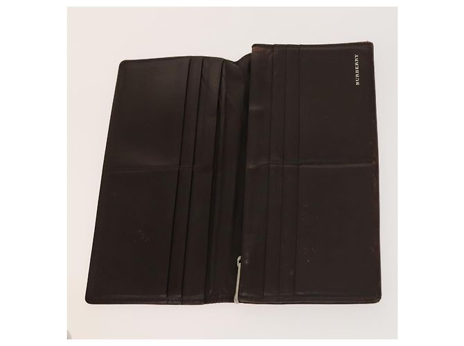 Portachiavi MCM Nova Check Blue Label Pouch Wallet in tela e pelle 4 pezzi Auth ti3369 Marrone Nero Beige - vista 17