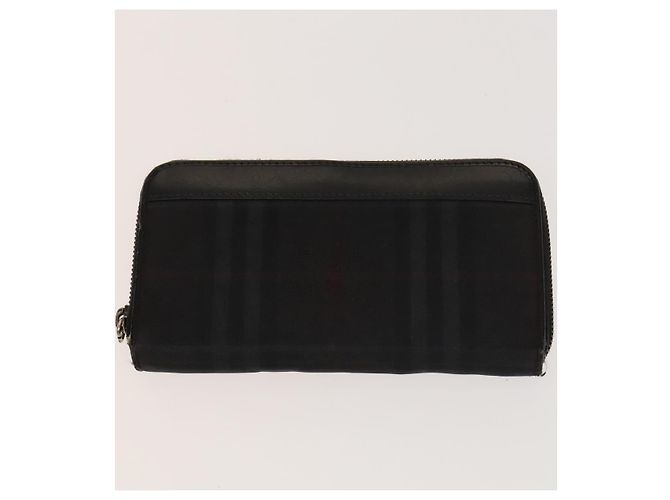 Portachiavi MCM Nova Check Blue Label Pouch Wallet in tela e pelle 4 pezzi Auth ti3369 Marrone Nero Beige - vista 19