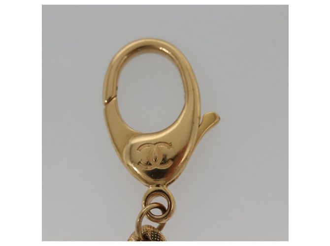 Llave CHANEL metal dorado CC Auth 136338 - vista 6