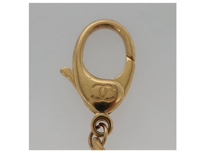 Llave CHANEL metal dorado CC Auth 136338 - vista 7