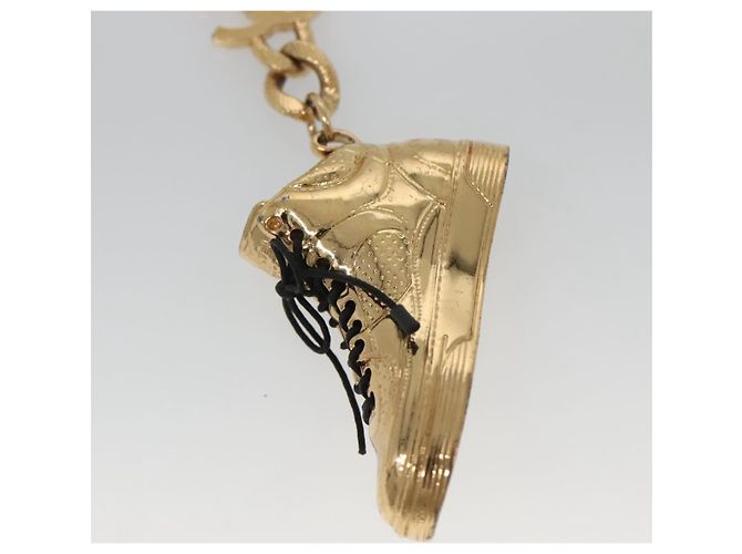 Llave CHANEL metal dorado CC Auth 136338 - vista 8