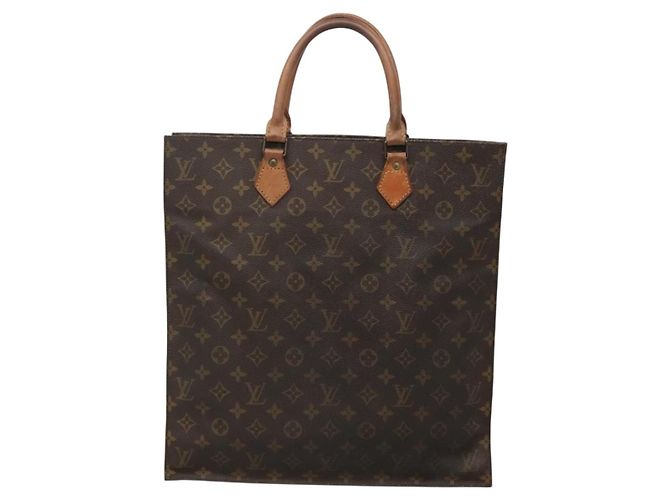LOUIS VUITTON Bolsa Sac Plat Monogram M51140 LV Auth 136681 Monograma - vista 13