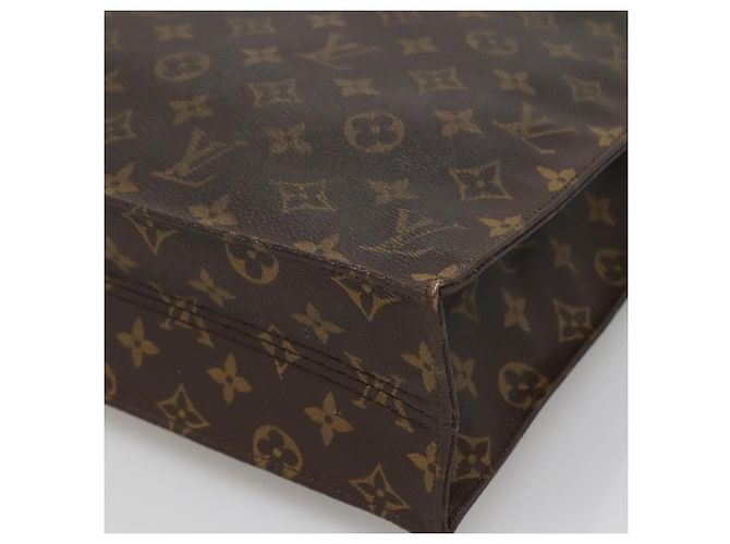LOUIS VUITTON Bolsa Sac Plat Monogram M51140 LV Auth 136681 Monograma - vista 15