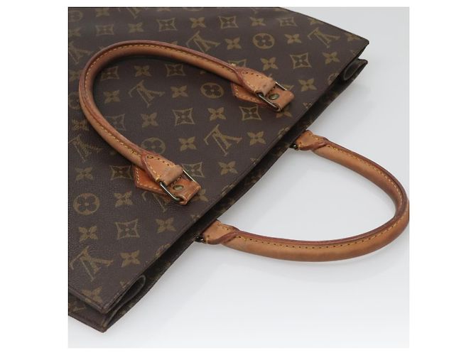 LOUIS VUITTON Bolsa Sac Plat Monogram M51140 LV Auth 136681 Monograma - vista 6