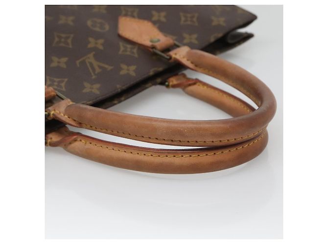 LOUIS VUITTON Bolsa Sac Plat Monogram M51140 LV Auth 136681 Monograma - vista 7