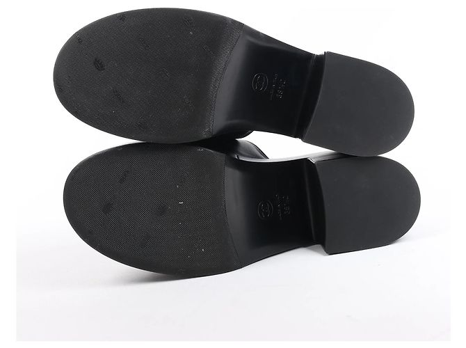 Timeless Mule in pelle Camelia di Chanel in nero, taglia 38,5 EU - vista 10