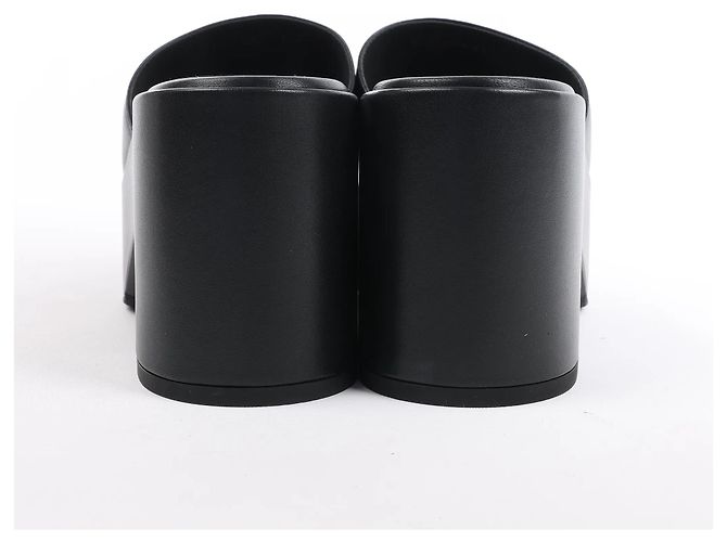 Timeless Mule in pelle Camelia di Chanel in nero, taglia 38,5 EU - vista 7