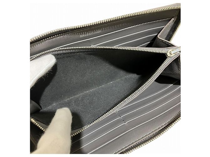 Everyday Cartera larga de cuero Balenciaga para hombres - vista 6