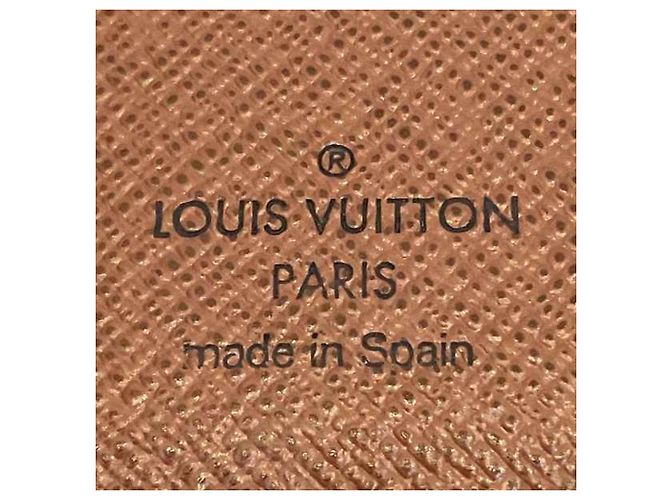 Cartera Larga Brazza Monogram Louis Vuitton Castaño Monograma - vista 4