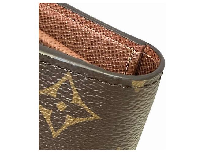 Cartera Larga Brazza Monogram Louis Vuitton Castaño Monograma - vista 5