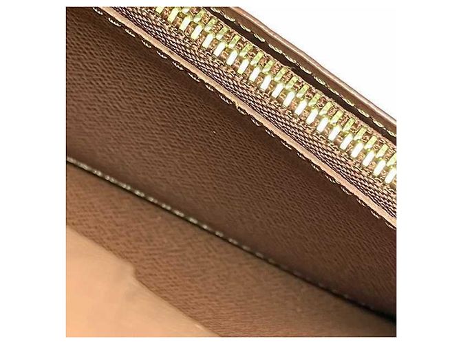 Cartera Larga Brazza Monogram Louis Vuitton Castaño Monograma - vista 6