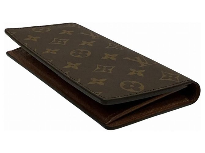 Cartera Larga Brazza Monogram Louis Vuitton Castaño Monograma - vista 9