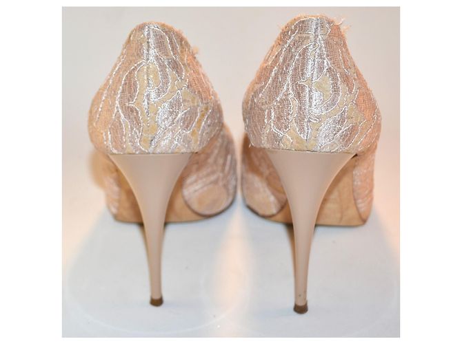 Giuseppe Zanotti Pumps Rosa Leder Größe 40 Pink - Ansicht 3