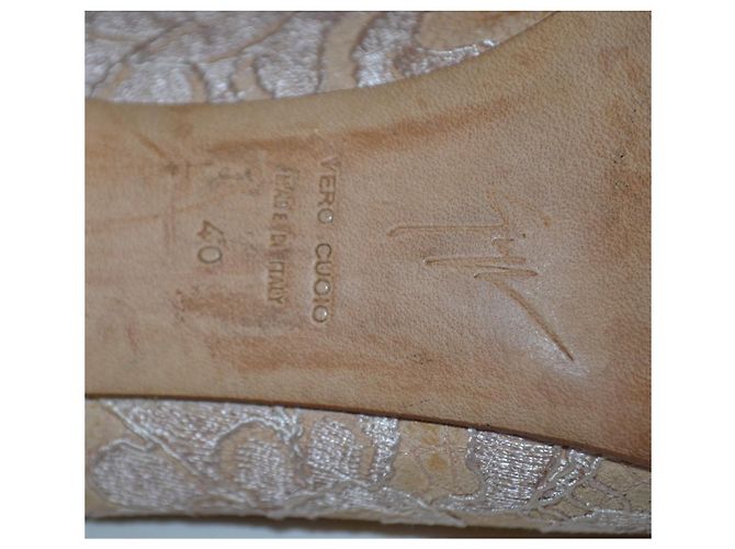 Giuseppe Zanotti Pumps Rosa Leder Größe 40 Pink - Ansicht 5