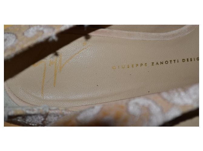 Giuseppe Zanotti Pumps Rosa Leder Größe 40 Pink - Ansicht 7
