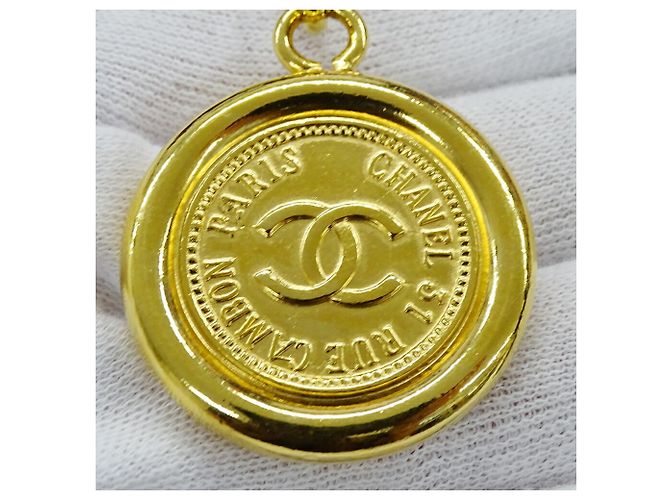 Cinturón de Cadena para Mujer Chanel Cambon GP Oro Dorado - vista 10