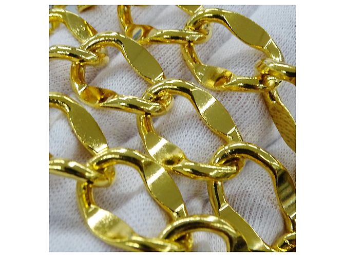 Cinturón de Cadena para Mujer Chanel Cambon GP Oro Dorado - vista 12