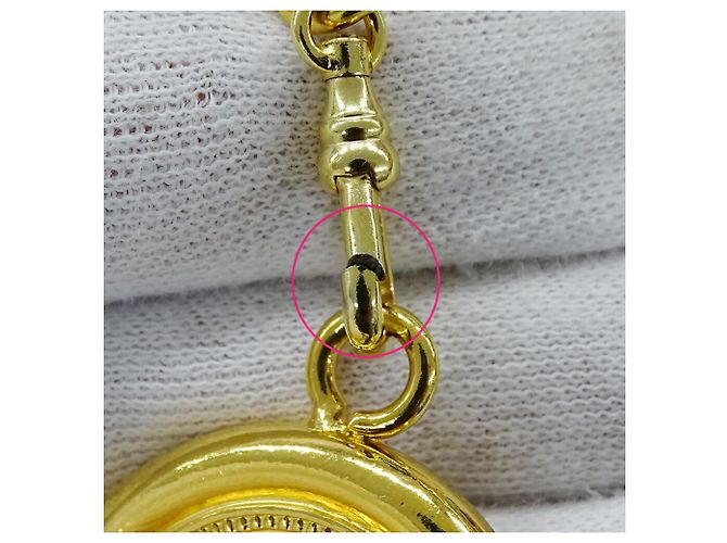 Cinturón de Cadena para Mujer Chanel Cambon GP Oro Dorado - vista 7