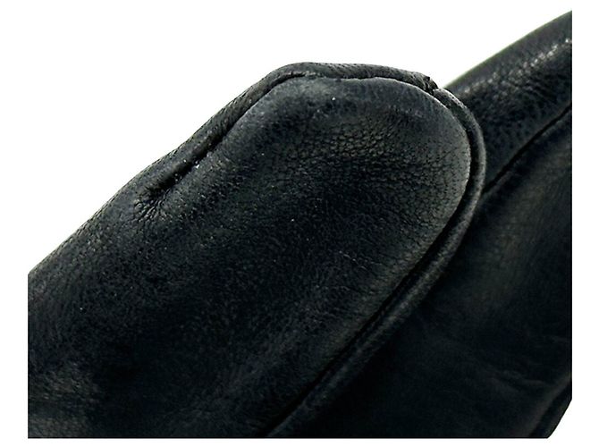 Guanti Hermès Kelly per donne Marrone Nero - vista 10
