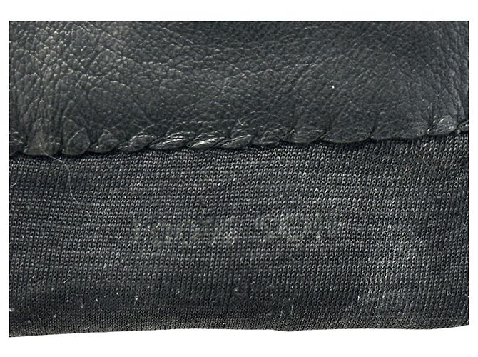 Guanti Hermès Kelly per donne Marrone Nero - vista 6