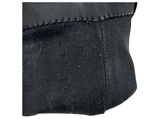 Guanti Hermès Kelly per donne Marrone Nero - vista 8