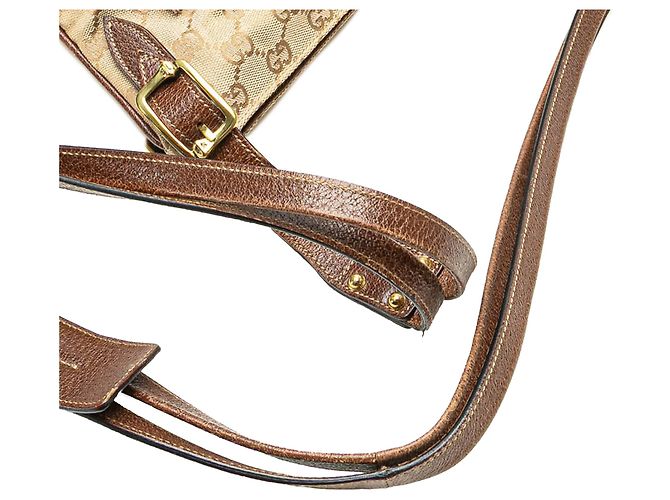 Borsa a tracolla Gucci Beige GG Canvas - vista 11