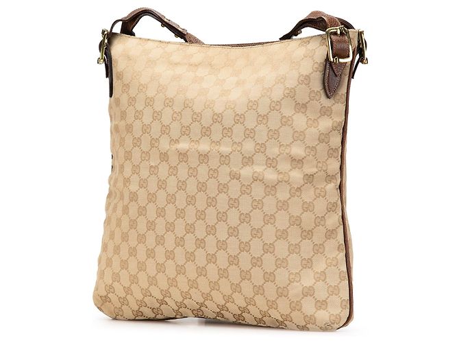 Borsa a tracolla Gucci Beige GG Canvas - vista 2