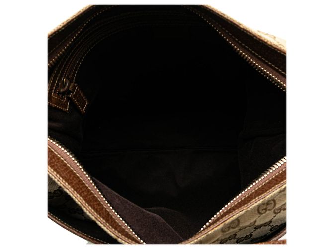 Borsa a tracolla Gucci Beige GG Canvas - vista 4