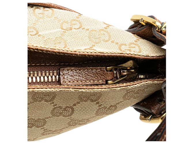Borsa a tracolla Gucci Beige GG Canvas - vista 8