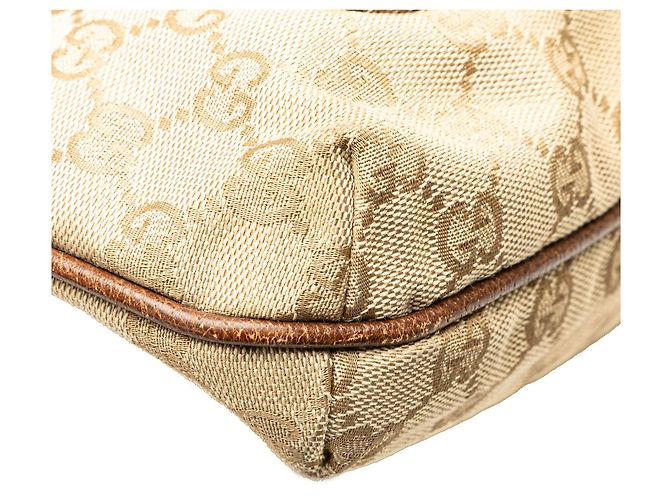 Borsa a tracolla Gucci Beige GG Canvas - vista 9