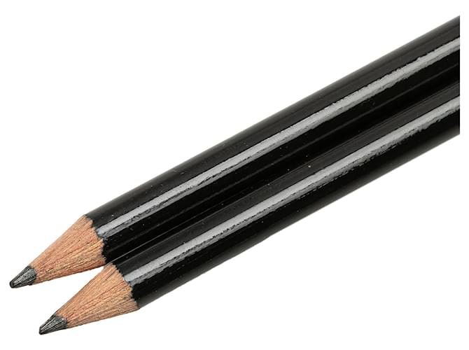 Ensemble de crayons graphite avec logo en bois noir Prada - vue 2