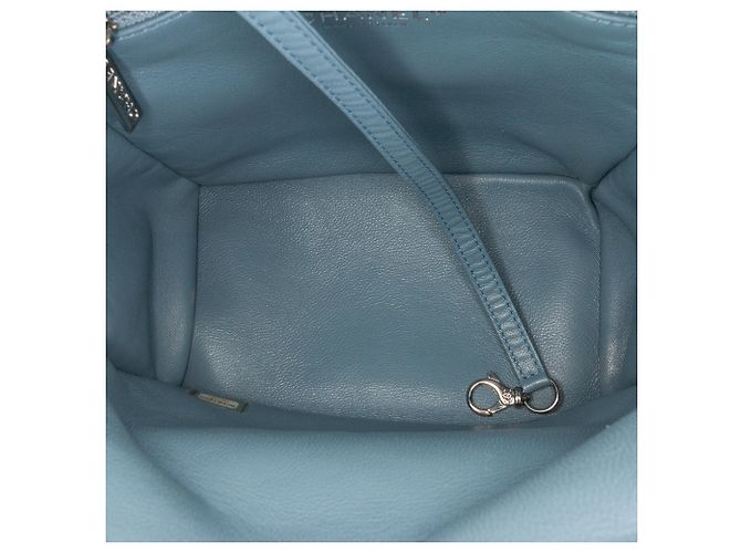 Chanel Blue Mini Sequins and Lambskin Waterfall Backpack Light blue - view 4