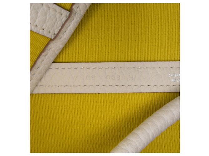 Garden File da Giardino Hermès in Toile Gialla e Negonda 28 Crudo - vista 6