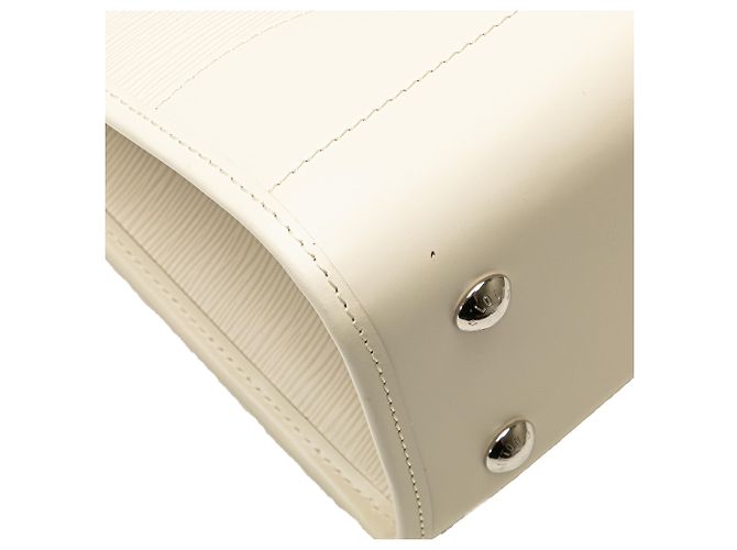 Louis Vuitton Epi Blanc Madeleine GM - vue 8