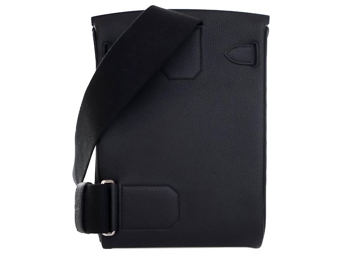 Hermès Kelly Hac A Dos PM in Togo Nero - vista 3