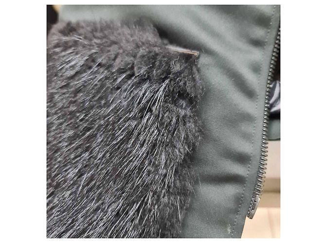 Vera Wang Pre-Fall 2014 Polyesterfell Taschenmantel Größe 40 - vista 11